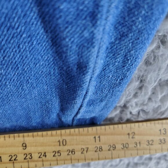 Universal Thread Jeans Womens 20W Blue Relaxed Wide Leg Denim Cotton Blend - Picture 8 of 12